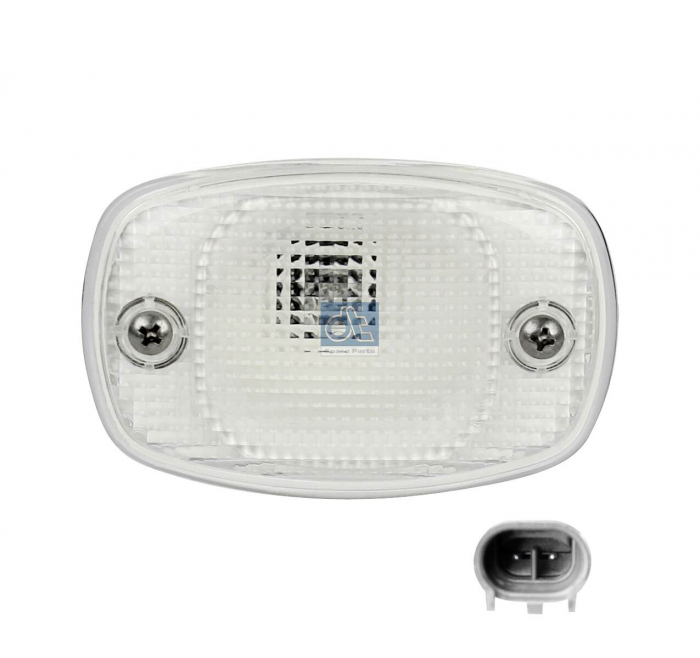 Lumina delimitare dreapta, alb, 12 24V potrivit IVECO STRALIS I 02.02-