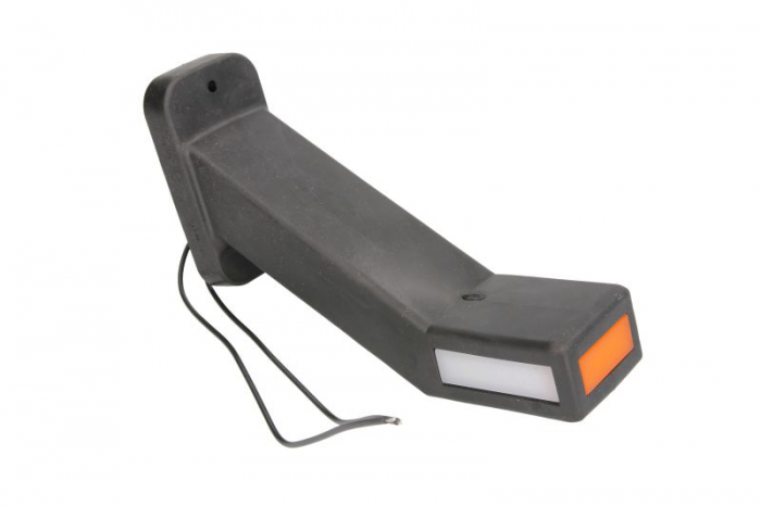 Lumina delimitare dreapta, portocaliu/rosu/alb, LED lungime cablu 240mm, pe brațul lung, 12/24V (tip: neon) [3]