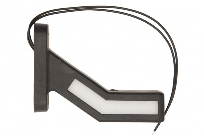 Lumina delimitare dreapta, portocaliu/rosu/alb, LED lungime cablu 240mm, pe brațul mediu-lung, 12/24V (tip: neon) [2]
