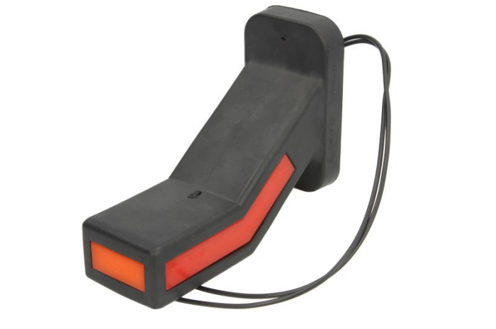 Lumina delimitare dreapta, portocaliu/rosu/alb, LED lungime cablu 240mm, pe brațul mediu-lung, 12/24V (tip: neon) [3]