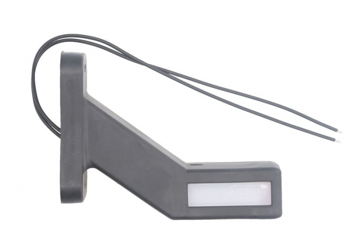 Lumina delimitare dreapta, portocaliu/rosu/alb, LED lungime cablu 240mm, pe brațul mediu-lung, 12/24V (tip: neon) [2]