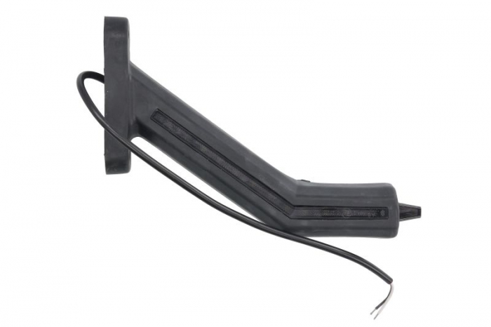 Lumina delimitare dreapta, portocaliu/rosu/alb, LED lungime cablu 400mm, pe brațul lung, 12/24V (IP6K9K) [2]
