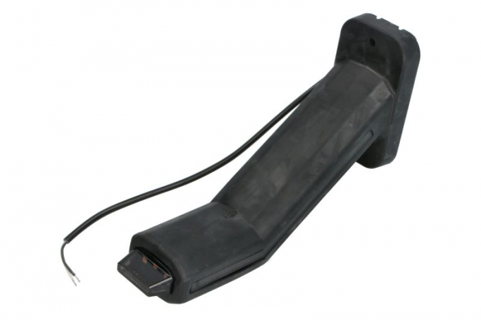Lumina delimitare dreapta, portocaliu/rosu/alb, LED lungime cablu 400mm, pe brațul lung, 12/24V (IP6K9K) [3]