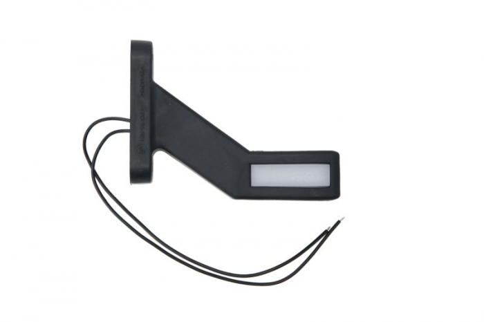Lumina delimitare dreapta, rosu alb, LED lungime cablu 240mm, pe bratul mediu-lung, 12 24V (tip: neon)