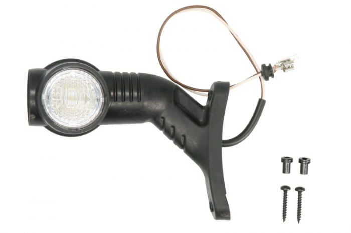 Lumina delimitare dreapta; SUPERPOINT III, portocaliu rosu alb, LED brat scurt, 24V (SUPERPOINT III)