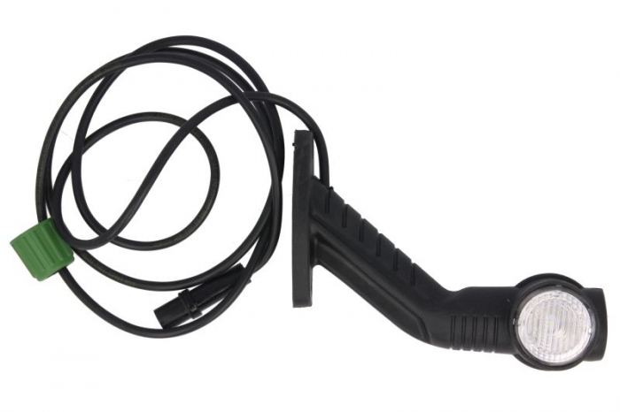 Lumina delimitare dreapta; SUPERPOINT III, portocaliu rosu alb, LED lungime cablu 1500mm, pe bratul lung, 24V (conector: ASS2, SUPERPOINT III)