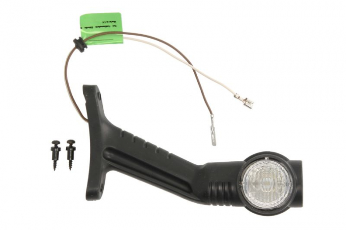 Lumina delimitare dreapta; SUPERPOINT III, portocaliu rosu alb, LED pe bratul lung, 24V (SUPERPOINT III)