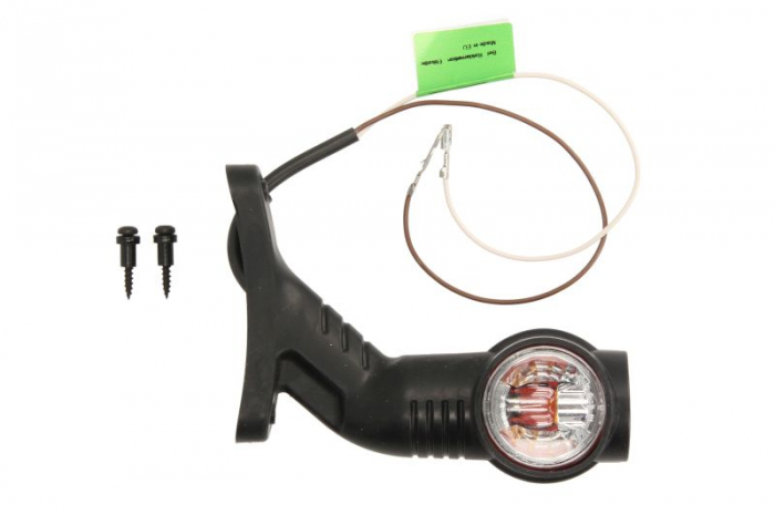 Lumina delimitare dreapta; SUPERPOINT III, portocaliu rosu alb, T4W brat scurt, 24V (SUPERPOINT III)