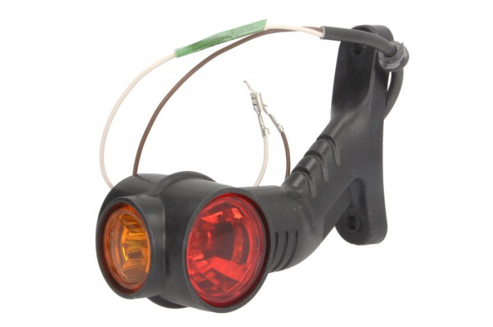 Lumina delimitare dreapta; SUPERPOINT III, portocaliu/rosu/alb, T4W brat scurt, 24V (SUPERPOINT III) [3]