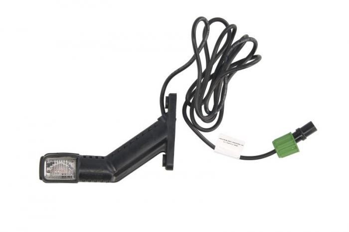 Lumina delimitare dreapta; SUPERPOINT IV, portocaliu rosu alb, LED lungime cablu 2000mm, pe bratul lung, 12 24V (conector: ASS2, SUPERPOINT IV)