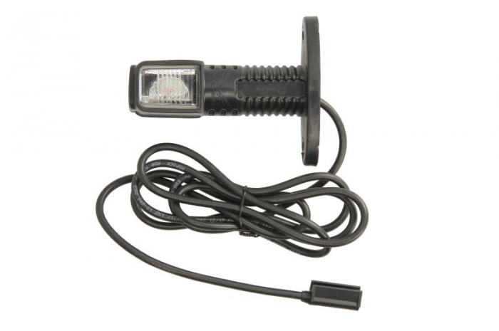 Lumina delimitare dreapta; SUPERPOINT IV, portocaliu/rosu/alb, LED lungime cablu 2000mm, pe brațul mediu-lung, 12/24V (conector: CLICK-IN, SUPERPOINT IV) [2]