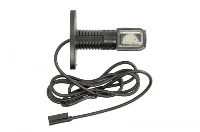 Lumina delimitare dreapta; SUPERPOINT IV, portocaliu rosu alb, LED lungime cablu 2000mm, pe bratul mediu-lung, 12 24V (conector: CLICK-IN, SUPERPOINT IV)