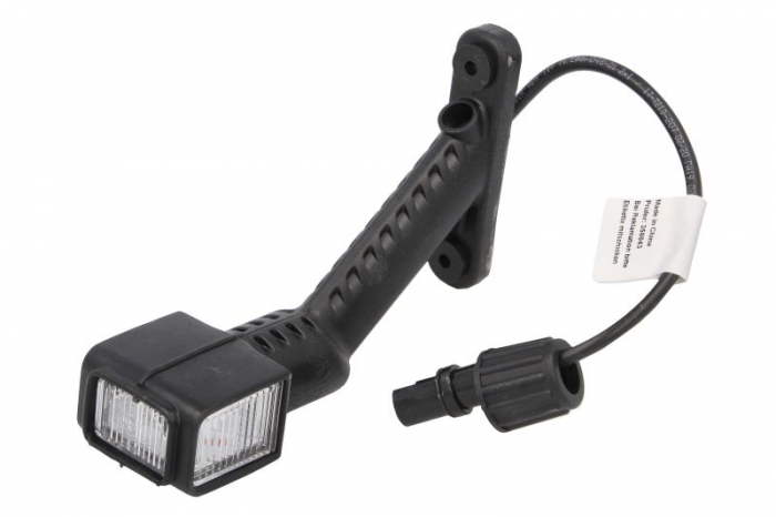 Lumina delimitare dreapta; SUPERPOINT IV, portocaliu/rosu/alb, LED, pe brațul lung, 12/24V [3]