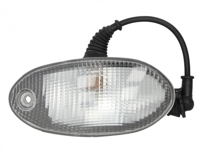 Lumina delimitare stanga, alb, 12 24V potrivit IVECO EUROCARGO I-III, EUROTRAKKER, STRALIS I, TRAKKER I 01.91-