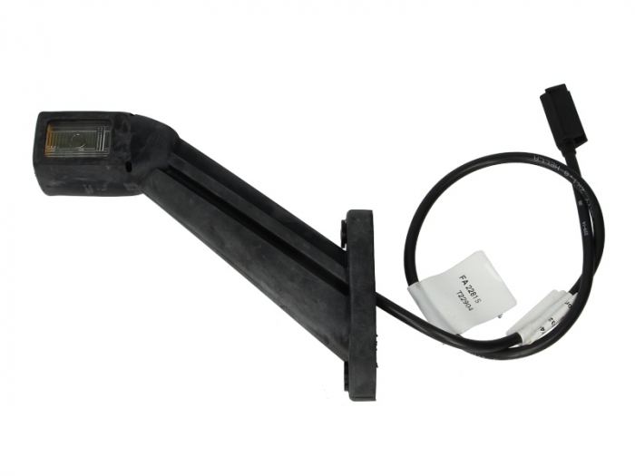 Lumina delimitare stanga, alb, LED; latime 35mm, lungime cablu 500mm, 12 24V (IP6K9K)
