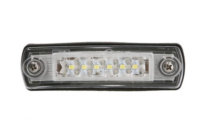 Lumina delimitare stanga dreapta, alb, LED, 12 24V potrivit MERCEDES ACTROS MP4   MP5, TRAVEGO (O 580); SETRA 400, 500 01.08-