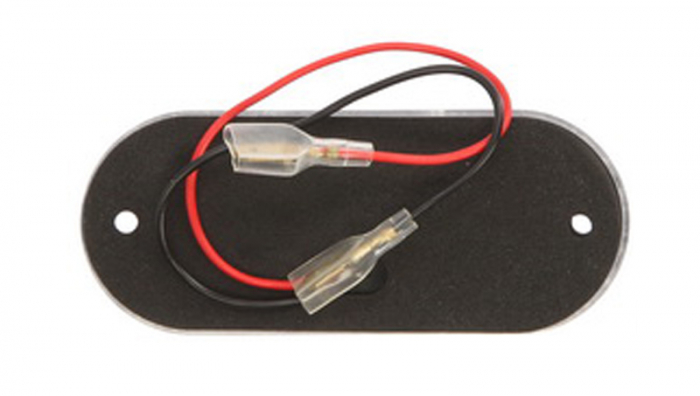 Lumina delimitare stanga/dreapta, alb, LED, inaltime 11mm; latime 108mm; adancime 44mm, surub, 24V [2]