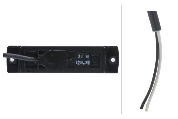 Lumina delimitare stanga/dreapta, alb, LED, inaltime 16mm; latime 130mm; adancime 32mm, surub/fixare orizontala/fixare verticala, lungime cablu 500mm, 12V (IP6K9K) [2]