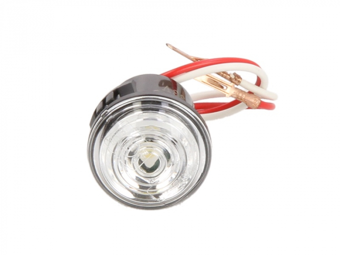 Lumina delimitare stanga dreapta, alb, LED, inaltime 30mm; latime 30mm; adancime 30mm 12 24V