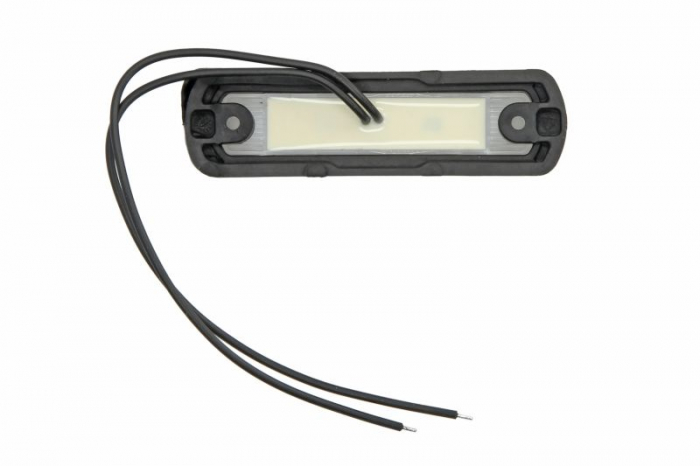 Lumina delimitare stanga/dreapta, alb, LED, inaltime 31mm; latime 110mm; adancime 13mm lungime cablu 220mm, 12/24V potrivit MAN TGA, TGS I, TGX I; MERCEDES ACTROS MP4 / MP5 04.00- [2]