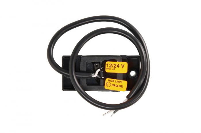 Lumina delimitare stanga/dreapta, alb, LED, inaltime 32mm; latime 71mm; adancime 18mm lungime cablu 450mm, fara prindere, 12/24V [2]