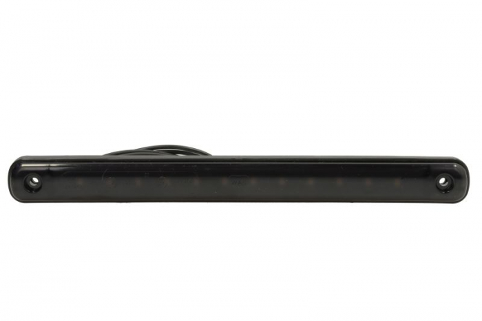 Lumina delimitare stanga dreapta, forma: dreptunghiular, fumuriu alb, LED, inaltime 20,5mm; adancime 10,4mm lungime cablu 240mm, 12 24V (IP6K9K)