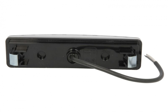 Lumina delimitare stanga/dreapta, forma: dreptunghiular, portocaliu, 4 LED, inaltime 43mm; latime 180mm lungime cablu 220mm, 12/24V (IP66/IP68) potrivit SCANIA 4, G I, P I, R I, T 05.95-05.19 [2]