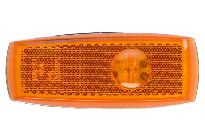 Lumina delimitare stanga dreapta, forma: dreptunghiular, portocaliu, LED 24V potrivit IRIZAR I6, I8 05.10-