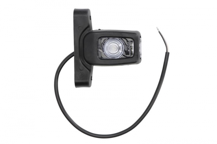 Lumina delimitare stanga/dreapta, forma: dreptunghiular, portocaliu/rosu/alb, LED lungime cablu 330mm, brat scurt, 12/24V (IP66/IP68) potrivit ADR [2]