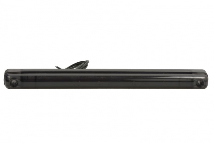 Lumina delimitare stanga dreapta, forma: dreptunghiular, rosu fumuriu, LED, inaltime 20,5mm; latime 237mm; adancime 22mm lungime cablu 240mm, 12 24V (IP6K9K)