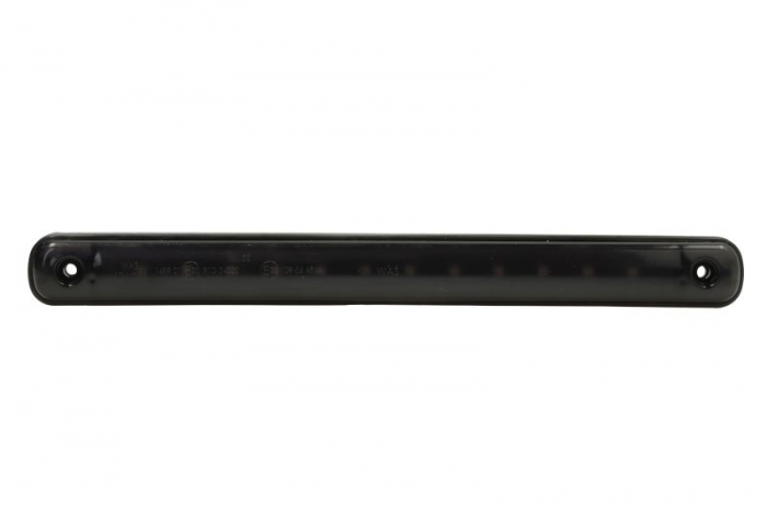 Lumina delimitare stanga dreapta, forma: dreptunghiular, rosu fumuriu, LED, inaltime 20,5mm; latime 238mm; adancime 10,4mm lungime cablu 240mm, 12 24V (IP6K9K)