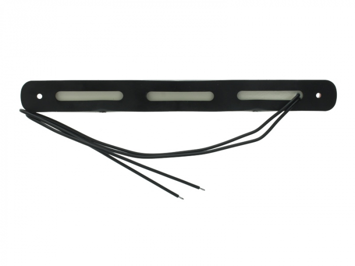 Lumina delimitare stanga/dreapta, forma: dreptunghiular, rosu, LED, inaltime 20mm; latime 237mm; adancime 10,4mm 12/24V [2]