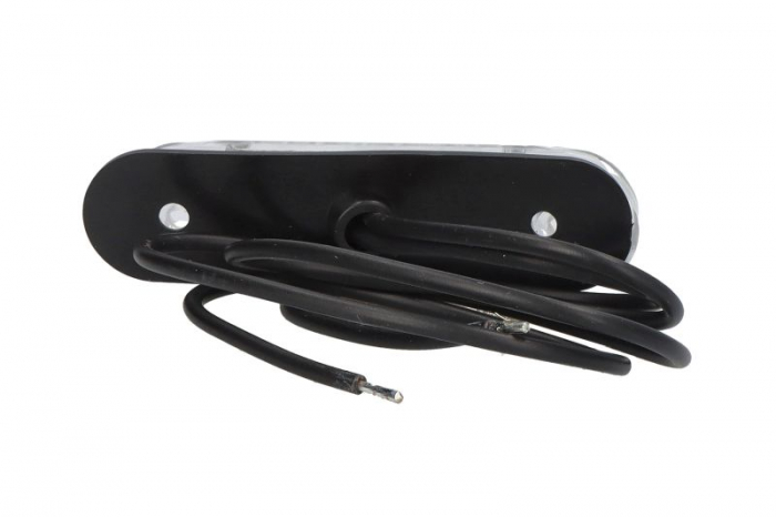 Lumina delimitare stanga/dreapta, forma: oval, alb, LED, inaltime 17,1mm; latime 65mm; adancime 14mm lungime cablu 300mm, 12/24V (IP68) [2]