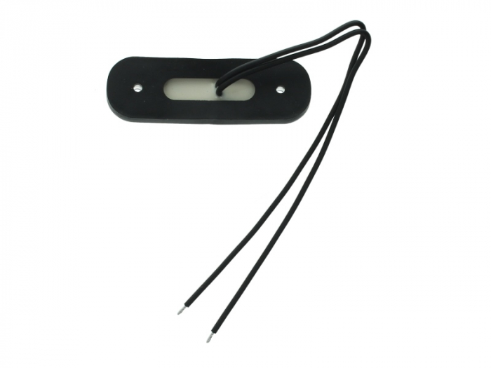 Lumina delimitare stanga/dreapta, forma: oval, alb, LED, inaltime 24,2mm; latime 83,8mm; adancime 10,4mm 12/24V [2]