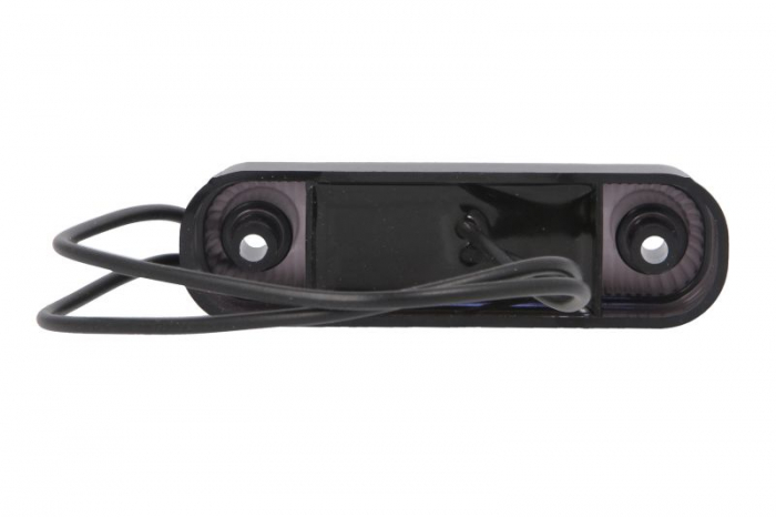 Lumina delimitare stanga/dreapta, forma: oval, portocaliu/fumuriu, LED, inaltime 24mm; latime 84mm; adancime 25mm lungime cablu 240mm, 12/24V (IP6K9K) [2]