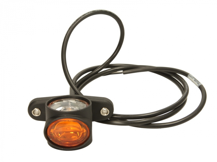 Lumina delimitare stanga/dreapta, forma: oval, portocaliu/rosu/alb, LED lungime cablu 1700mm, 24V [2]