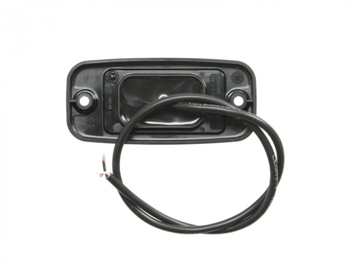 Lumina delimitare stanga/dreapta, galben, LED, inaltime 21mm; latime 111mm; adancime 51mm, surub/fixare orizontala, lungime cablu 500mm, 24V (IP5K9K) [2]