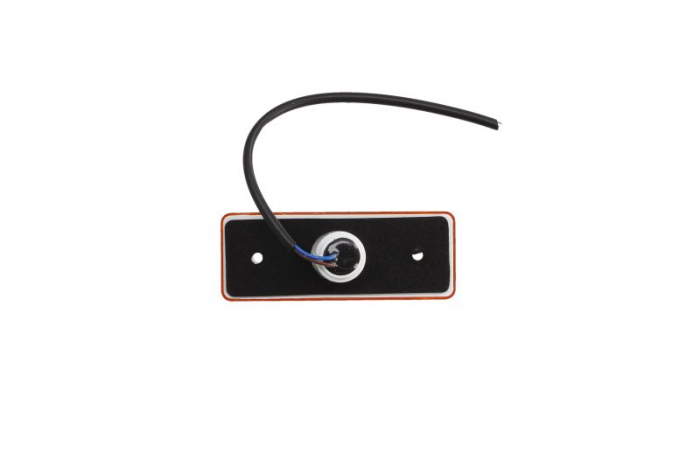 Lumina delimitare stanga/dreapta, galben, LED, inaltime 41mm; latime 110mm; adancime 7/39/110mm, fixare orizontala, lungime cablu 200mm, fara prindere, 24V [2]
