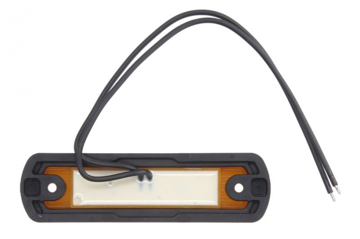 Lumina delimitare stanga/dreapta, portocaliu, LED, inaltime 31mm; latime 110mm; adancime 13mm lungime cablu 220mm, 12/24V (tip: neon) [2]