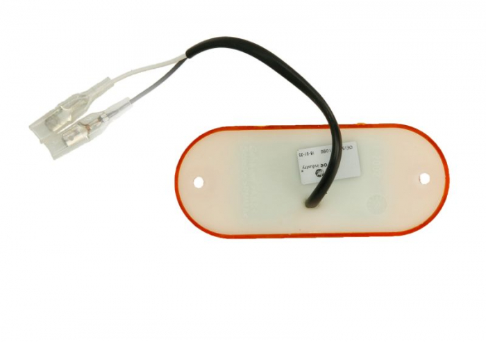 Lumina delimitare stanga/dreapta, portocaliu, LED, inaltime 45mm; latime 110mm; adancime 13mm lungime cablu 100mm, fara prindere, 12V [2]