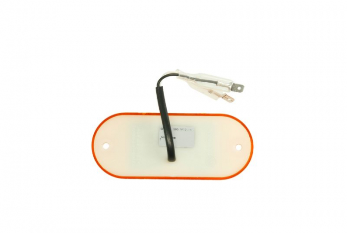 Lumina delimitare stanga/dreapta, portocaliu, LED, inaltime 45mm; latime 110mm; adancime 13mm lungime cablu 165mm, fara prindere, 24V [2]