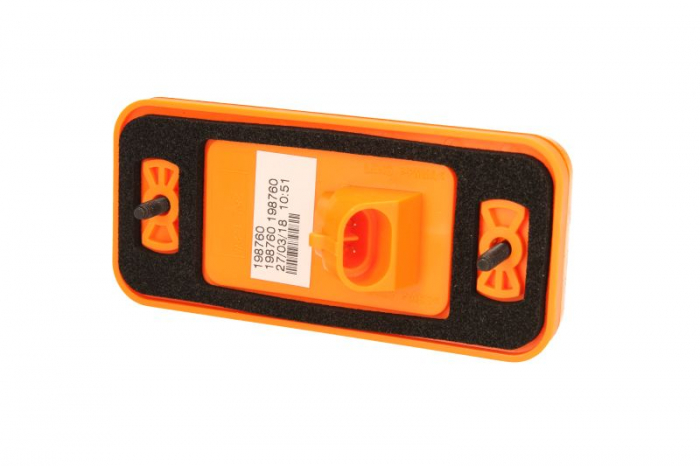 Lumina delimitare stanga/dreapta, portocaliu, LED, inaltime 50mm; latime 110mm; adancime 18mm, 12/24V potrivit IVECO EUROCARGO I-III, STRALIS I, TRAKKER I 01.91- [3]