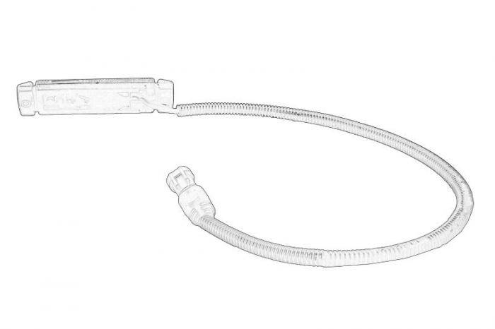 Lumina delimitare stanga/dreapta, portocaliu, LED, lungime cablu 700mm, 24V potrivit DAF EURO6; XF105 [2]