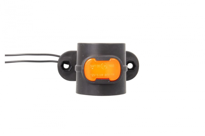 Lumina delimitare stanga/dreapta, portocaliu/rosu/alb, LED pe brațul mediu-lung, 12/24V [2]