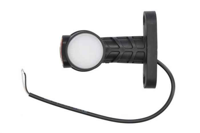 Lumina delimitare stanga dreapta, portocaliu rosu alb, LED pe bratul mediu-lung, 12 24V potrivit ADR
