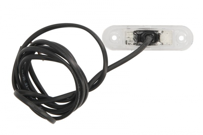 Lumina delimitare stanga/dreapta; POSIPOINT II, alb, LED, inaltime 24,3mm; latime 81,4mm; adancime 20mm lungime cablu 1500mm, 12/24V (POSIPOINT II) [2]