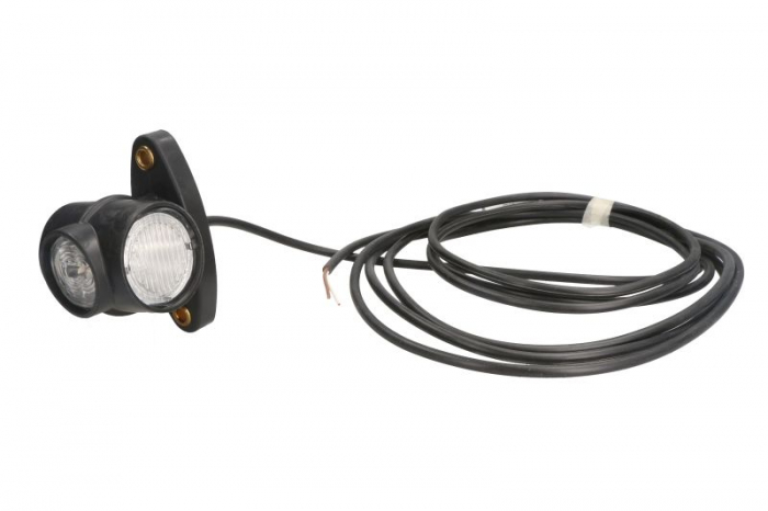 Lumina delimitare stanga/dreapta, rosu/alb/galben, LED, inaltime 64mm; latime 98,6mm; adancime 44,5mm, lungime cablu 4000mm, 24V [3]