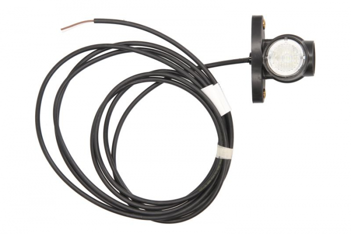 Lumina delimitare stanga/dreapta, rosu/alb/galben, LED, inaltime 64mm; latime 98,6mm; adancime 44,5mm, lungime cablu 4000mm, 24V [2]