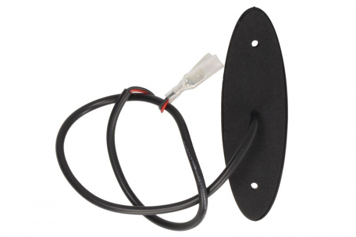 Lumina delimitare stanga/dreapta, rosu/alb, LED, inaltime 125mm; latime 39mm; adancime 32mm lungime cablu 500mm, fara prindere, 24V [2]