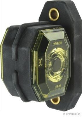 Lumina delimitare stanga dreapta, rosu alb, LED, inaltime 59mm; adancime 66mm, lungime cablu 1750mm, 24V